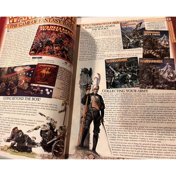 Games Workshop Citadel Miniatures 2000 Holiday Catalog Collectible Magazine 30pg - Picture 8 of 10